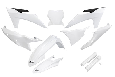 Kit déco carrosserie Ufo plast ufo ktm blanc