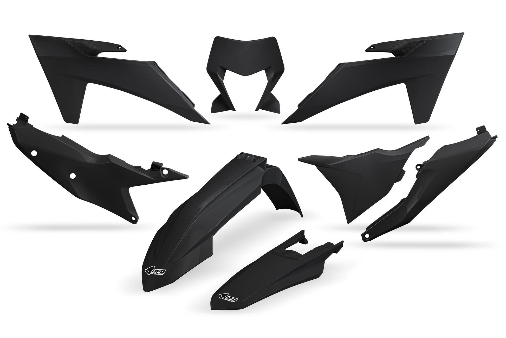 Kit déco carrosserie Ufo plast ufo ktm noir