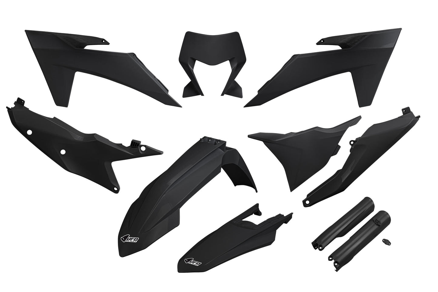 Kit déco carrosserie Ufo plast ufo ktm noir