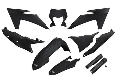 Kit déco carrosserie Ufo plast ufo ktm noir