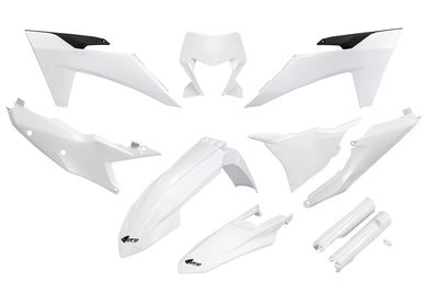 Kit déco carrosserie Ufo plast ufo ktm blanc