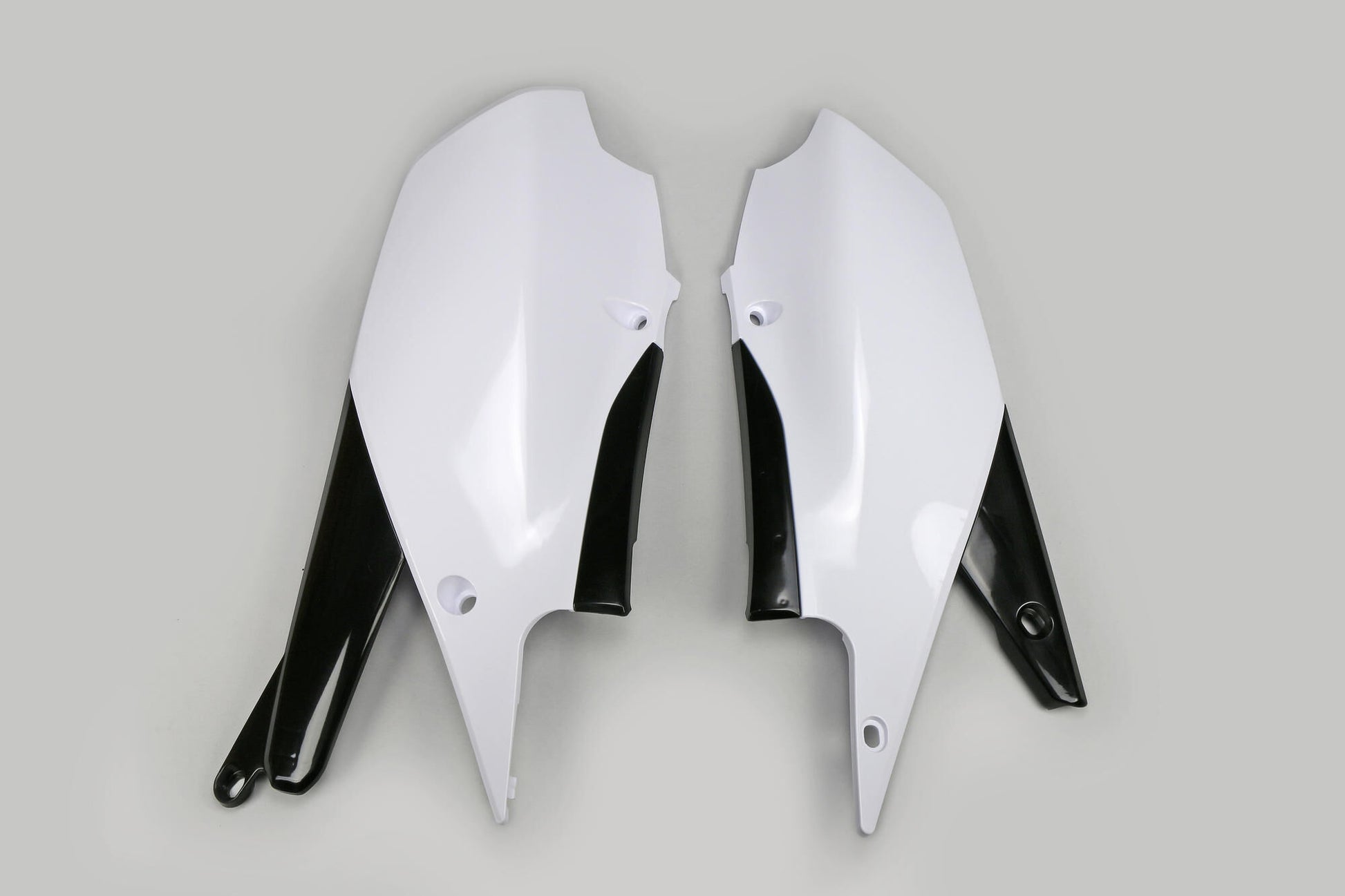 Caches latéraux Ufo plast caches latéraux ufo yamaha blanc