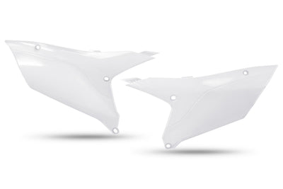 Caches latéraux Ufo plast caches latéraux ufo yamaha blanc