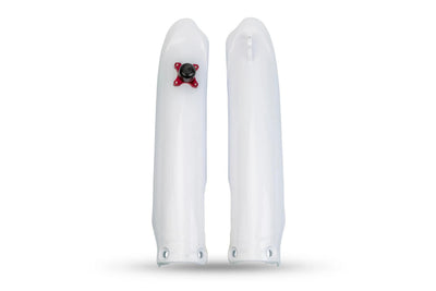 Protection de fourche avant Ufo plast protège-fourche ufo yamaha blanc