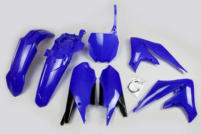 Kit de décoration de carrosserie Ufo plast ufo yamaha oem bleu noir