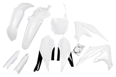 Kit déco carrosserie Ufo plast ufo yamaha blanc