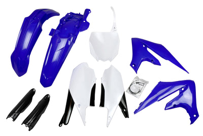 Kit de garniture de carrosserie Ufo plast ufo yamaha oem bl wt bk
