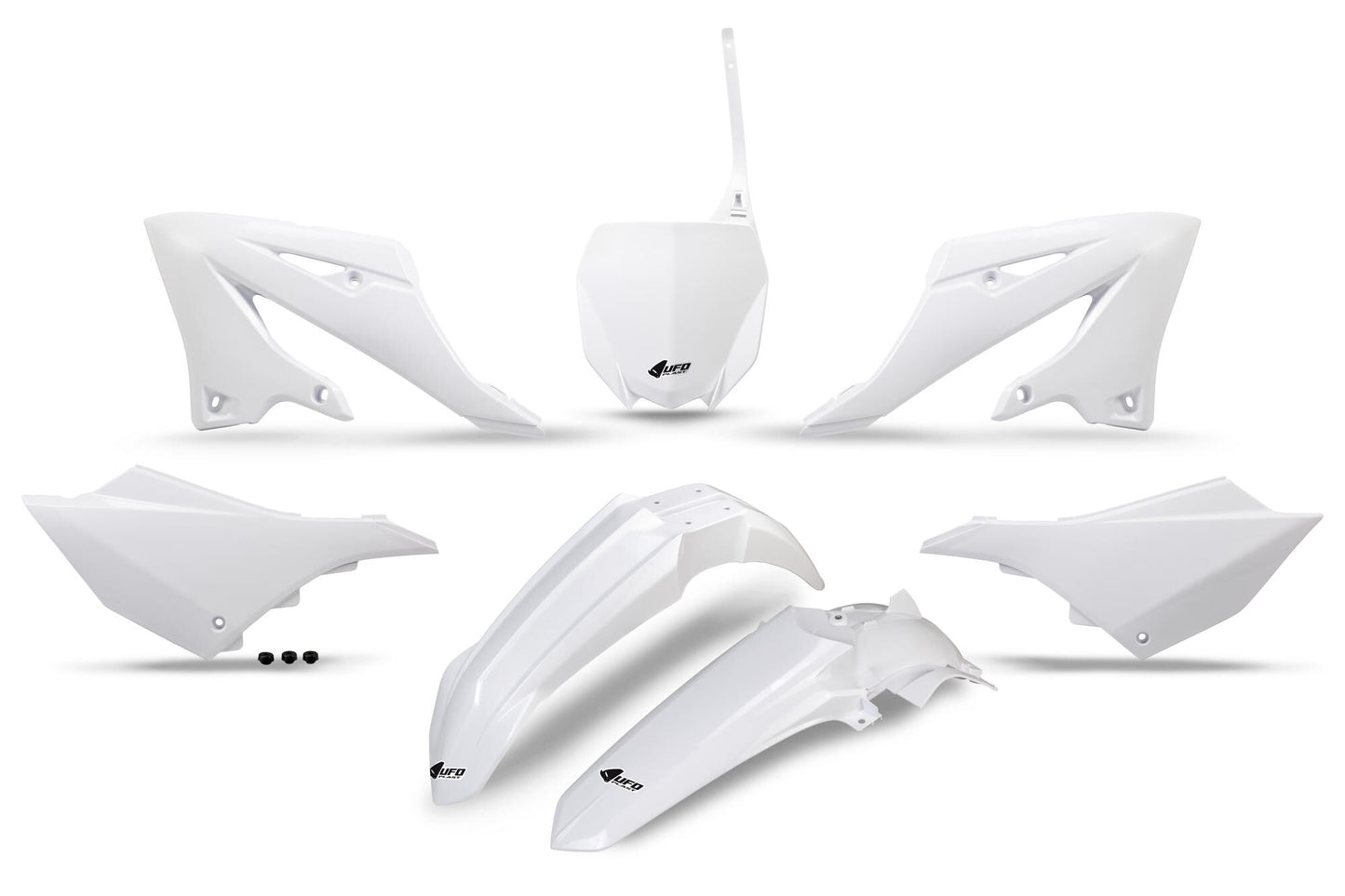 Kit déco carrosserie Ufo plast ufo yamaha blanc