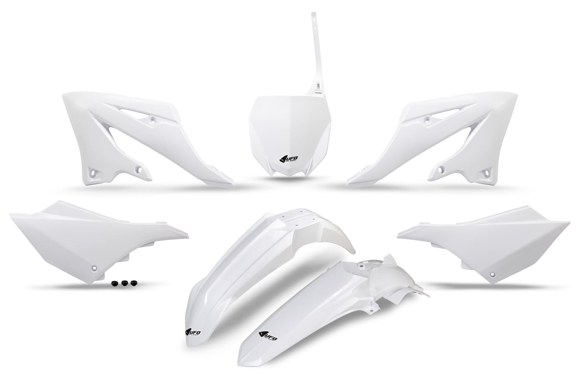 Kit déco carrosserie Ufo plast ufo yamaha blanc