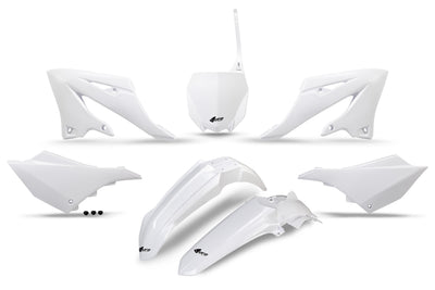 Kit déco carrosserie Ufo plast ufo yamaha blanc