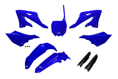 Kit de décoration de carrosserie Ufo plast ufo yamaha oem bleu noir