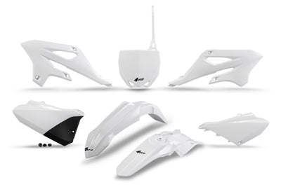 Kit déco carrosserie Ufo plast ufo yamaha blanc