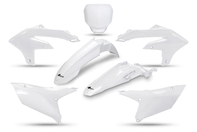 Kit déco carrosserie Ufo plast ufo yamaha blanc