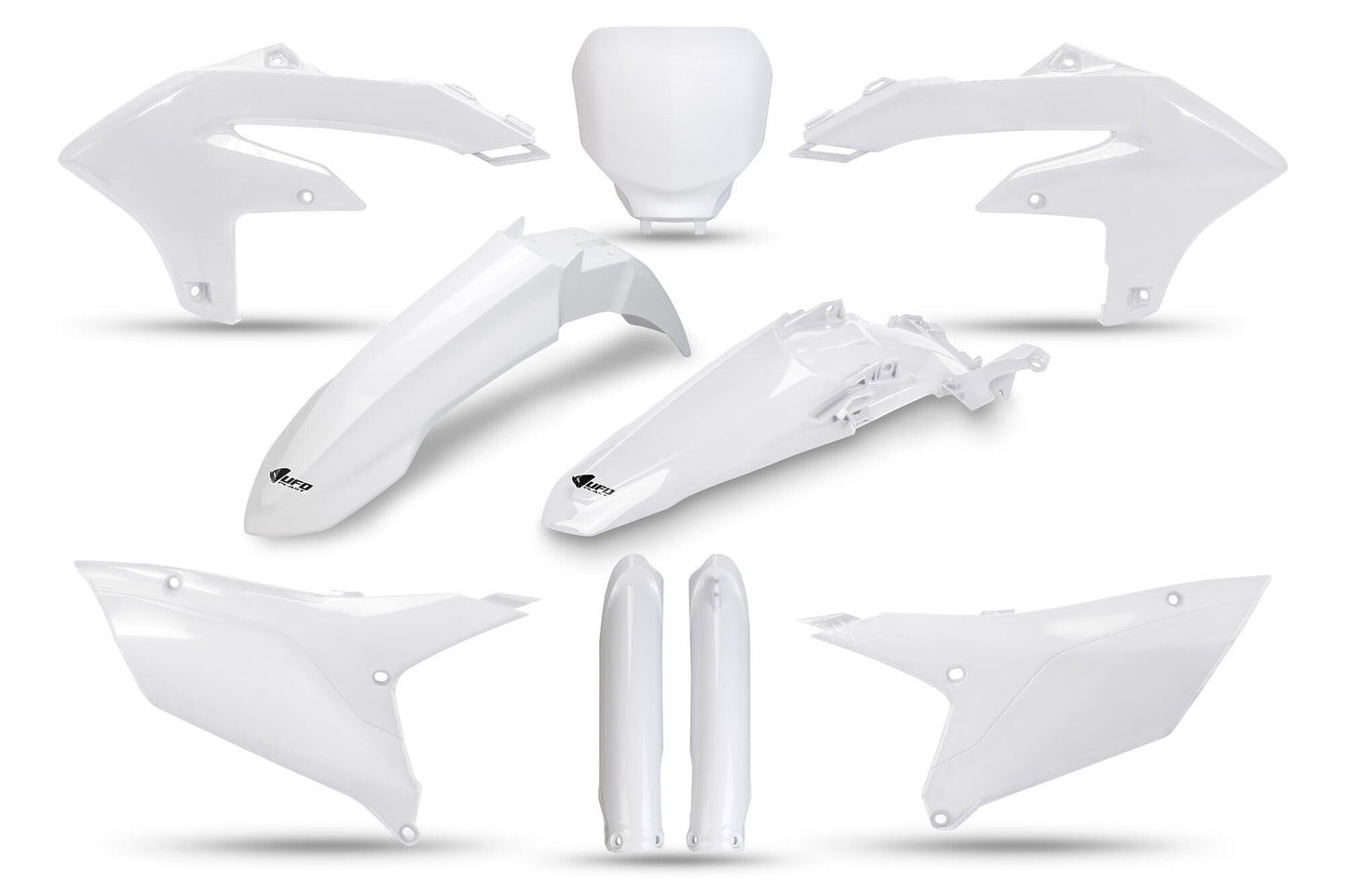 Kit déco carrosserie Ufo plast ufo yamaha blanc