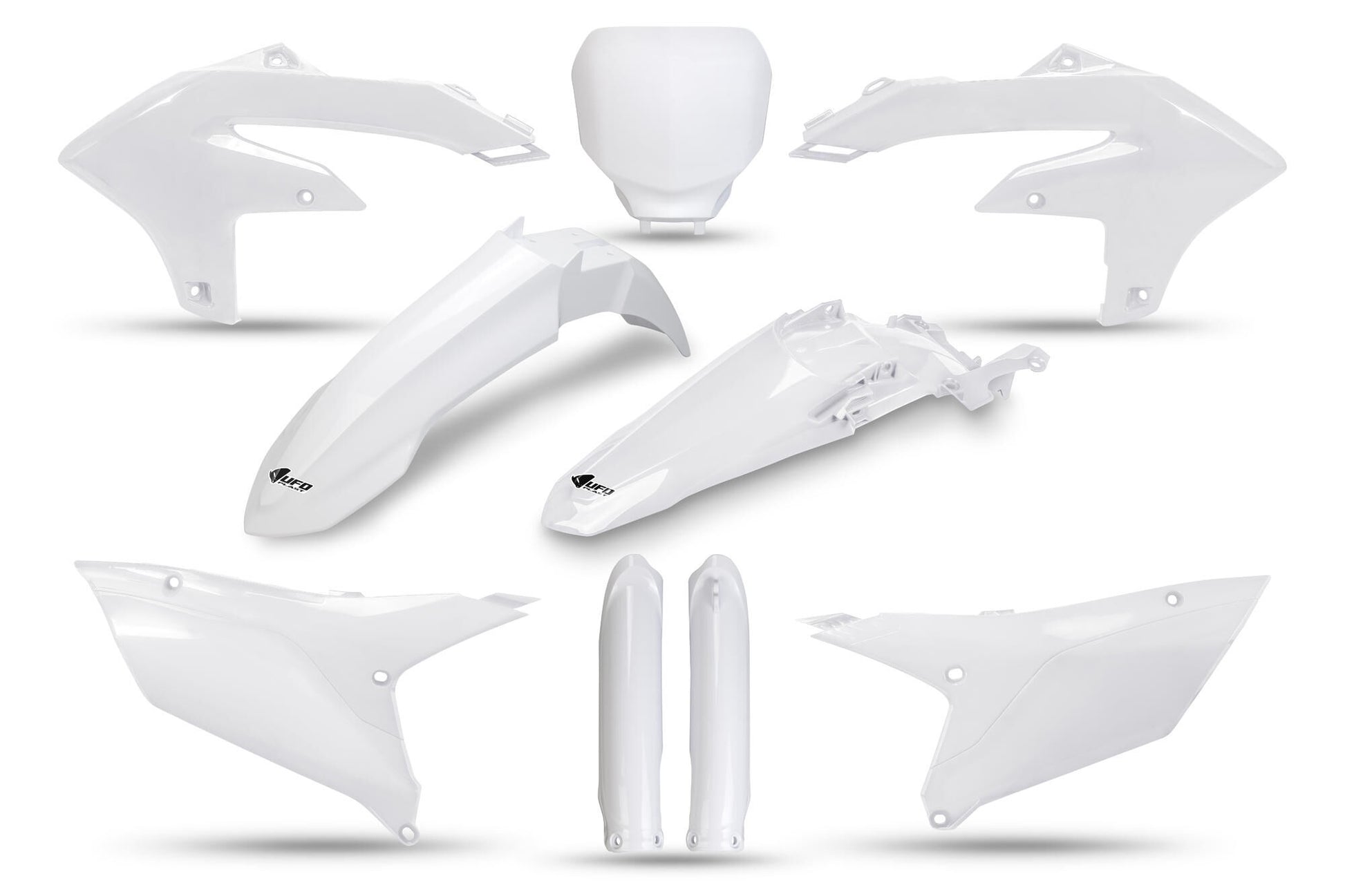 Kit déco carrosserie Ufo plast ufo yamaha blanc