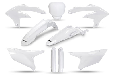 Kit déco carrosserie Ufo plast ufo yamaha blanc