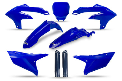 Kit de décoration de carrosserie Ufo plast ufo yamaha oem bleu