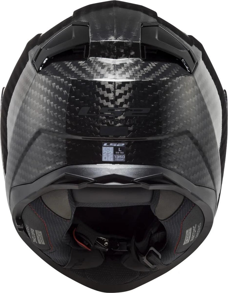 Casque intégral LS2 ff811 Vector II carbone uni casque ff811 vect. ii uni noir carbone 3XL