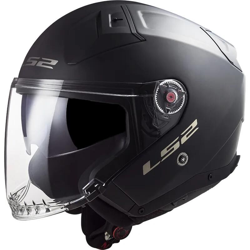 Casque jet Ls2 de 603 infinity ii, casque de 603 infi. ii solid s noir mat