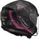 Casque jet Ls2 « of603 infinity ii lotus » casque of603 infi. ii lotus l noir rose