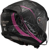 Casque jet Ls2 « of603 infinity ii lotus » casque of603 infi. ii lotus m noir rose