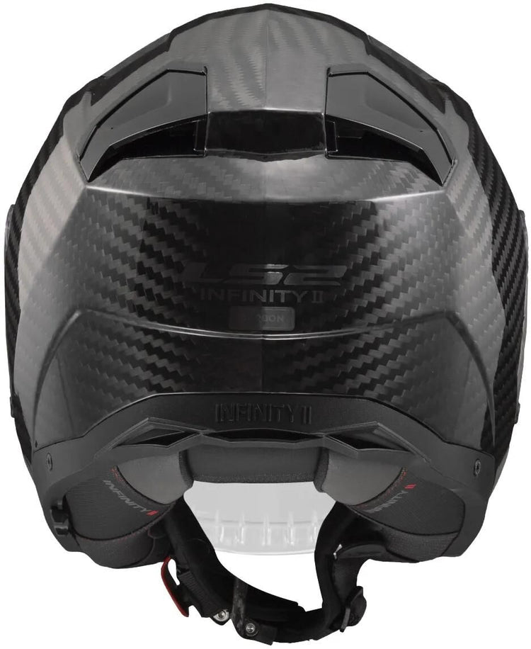 Casque jet Ls2 de 603 infinity ii casque solide en carbone de 603 infi. ii carbone solide xxl