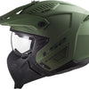 Ls2 casque modulaire of606 drifter solid casque of606 drifter solid l vert mat