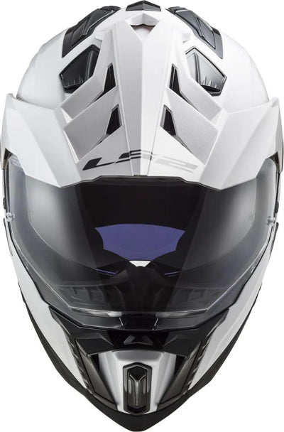 Casque enduro Ls2 mx701 explorer solid . casque mx701 explorer solid xl blanc
