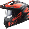 Casque enduro Ls2 mx701 explorer alter, amovible et lavable, coussinets de joue de secours, fermeture micrométrique, dessus de casque amovible, préparation pour communication avec le casque, pinlock 70 maxvision™. casque mx701 explorer alter s bl. ou mat