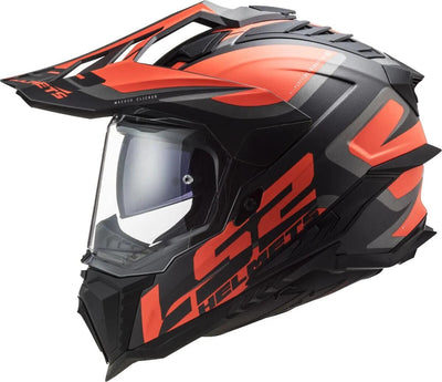 Casque enduro Ls2 mx701 explorer alter, amovible et lavable, coussinets de joue de secours, fermeture micrométrique, dessus de casque amovible, préparation pour communication avec le casque, pinlock 70 maxvision™. casque mx701 explorer alter s bl. ou mat
