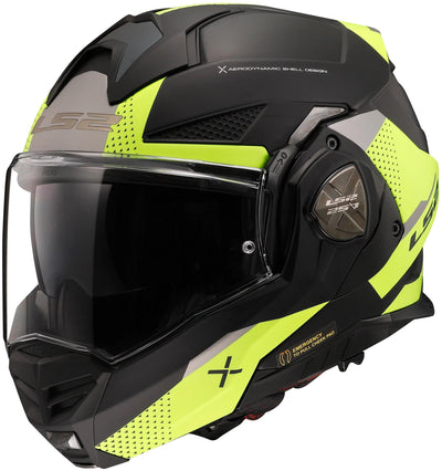 Casque modulable Ls2 ff901 advant x casque oubli ff901 adv. x basé sur xl bl jaune