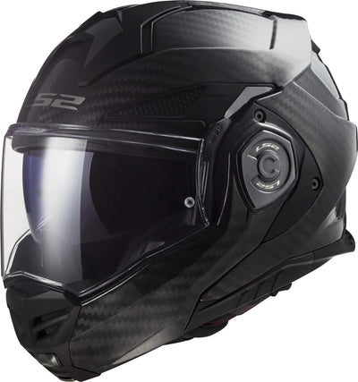 Casque modulable Ls2 ff901 advant x casque solide en carbone ff901 adv. x carb.solid s noir