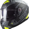 Casque intégral LS2 ff811 vector ii splitter casque ff811 vect. ii spl. xxl titane jaune
