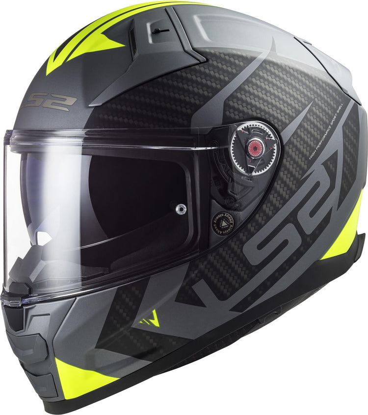 Casque intégral LS2 ff811 vector ii splitter casque ff811 vect. ii spl. xxl titane jaune
