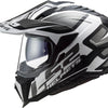 Ls2 endurohelm mx701 explorer alter helmet explorer age bw white matt gr. m