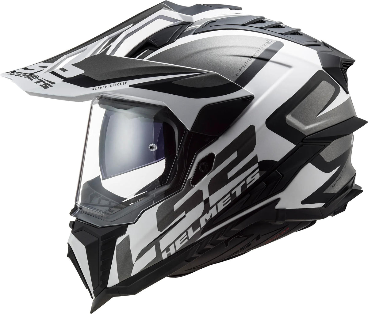 Ls2 endurohelm mx701 explorer alter helmet explorer age bw white matt gr. xxl