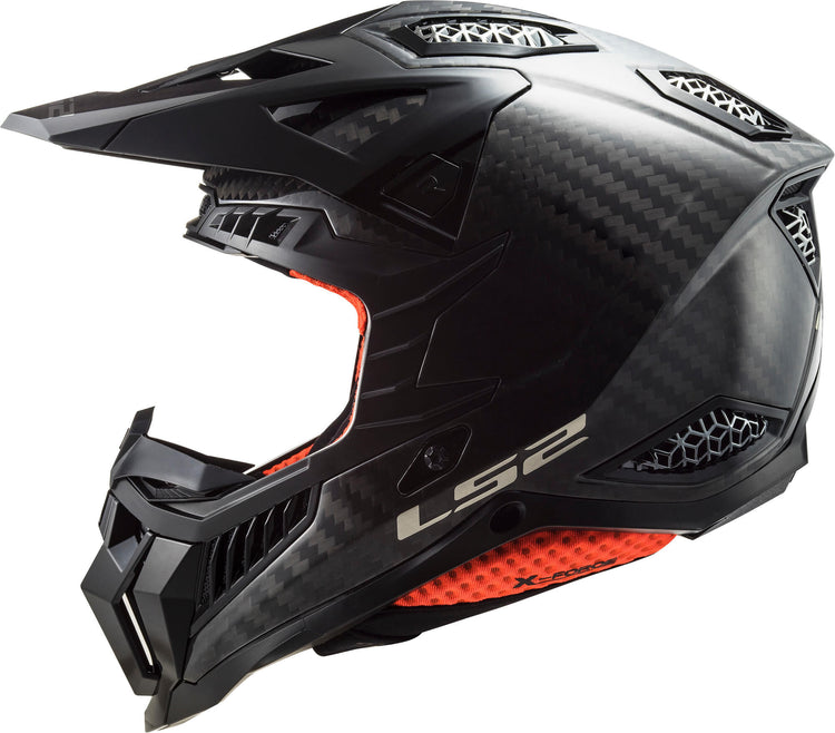 Casque de motocross Ls2 mx703 x-force casque solide mx703 x-force solid s carbone