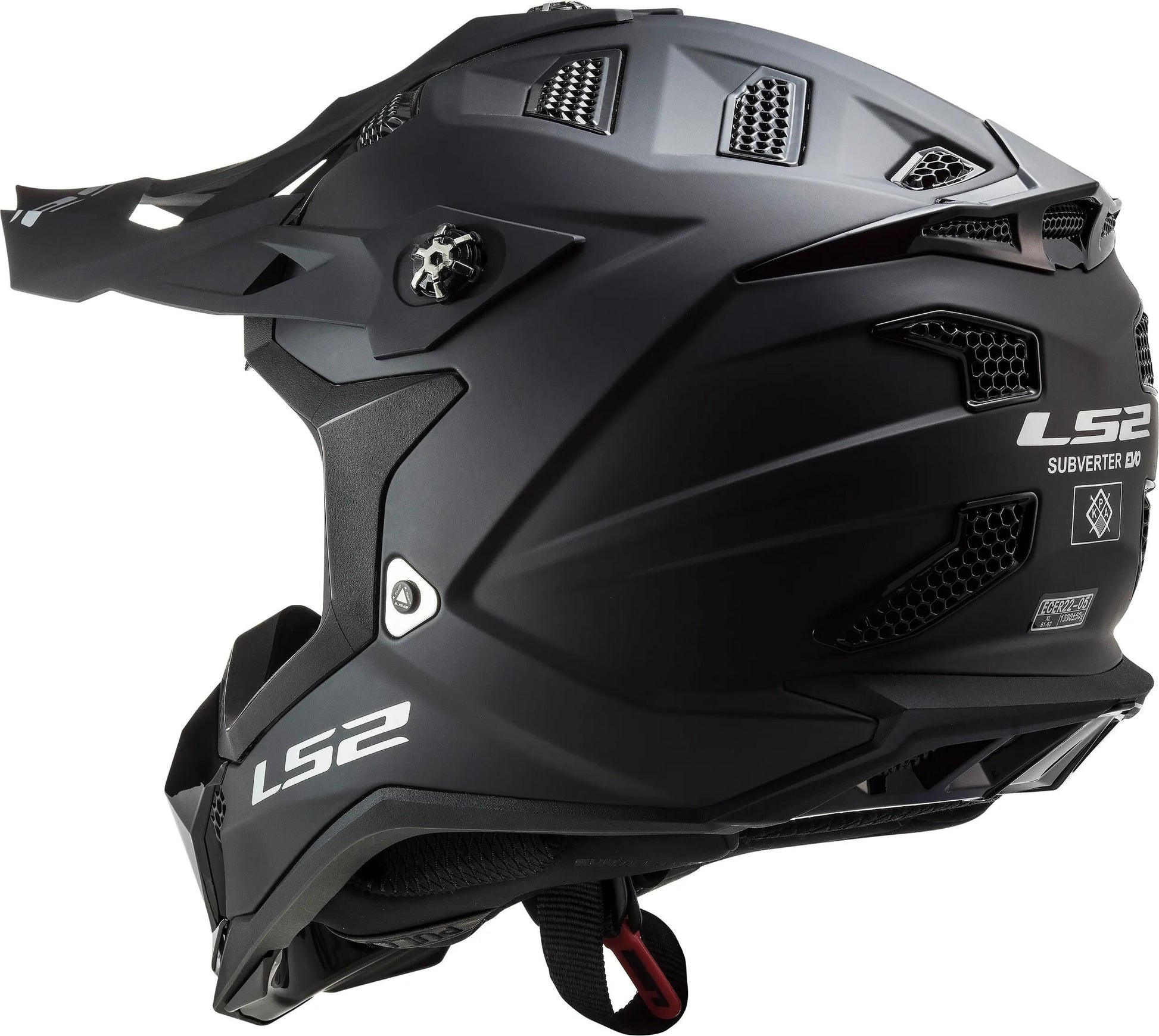 Casque motocross Ls2 mx700 subverter evo noir casque subverter evo noir sw mat gr. 3xl