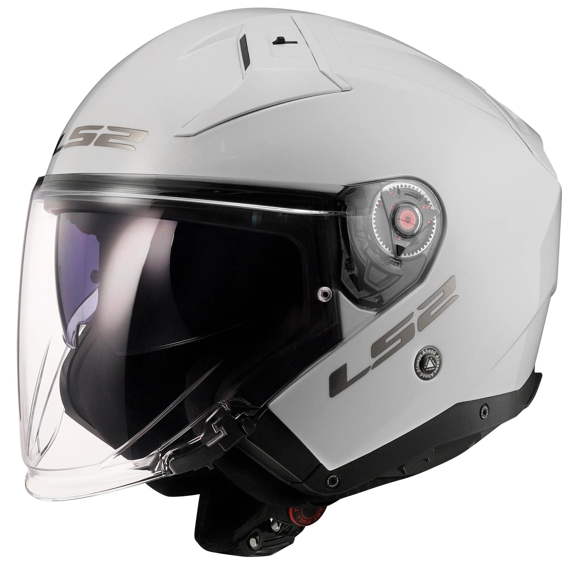 Casque jet Ls2 de 603 infinity ii, casque de 603 infi. ii solide xl blanc
