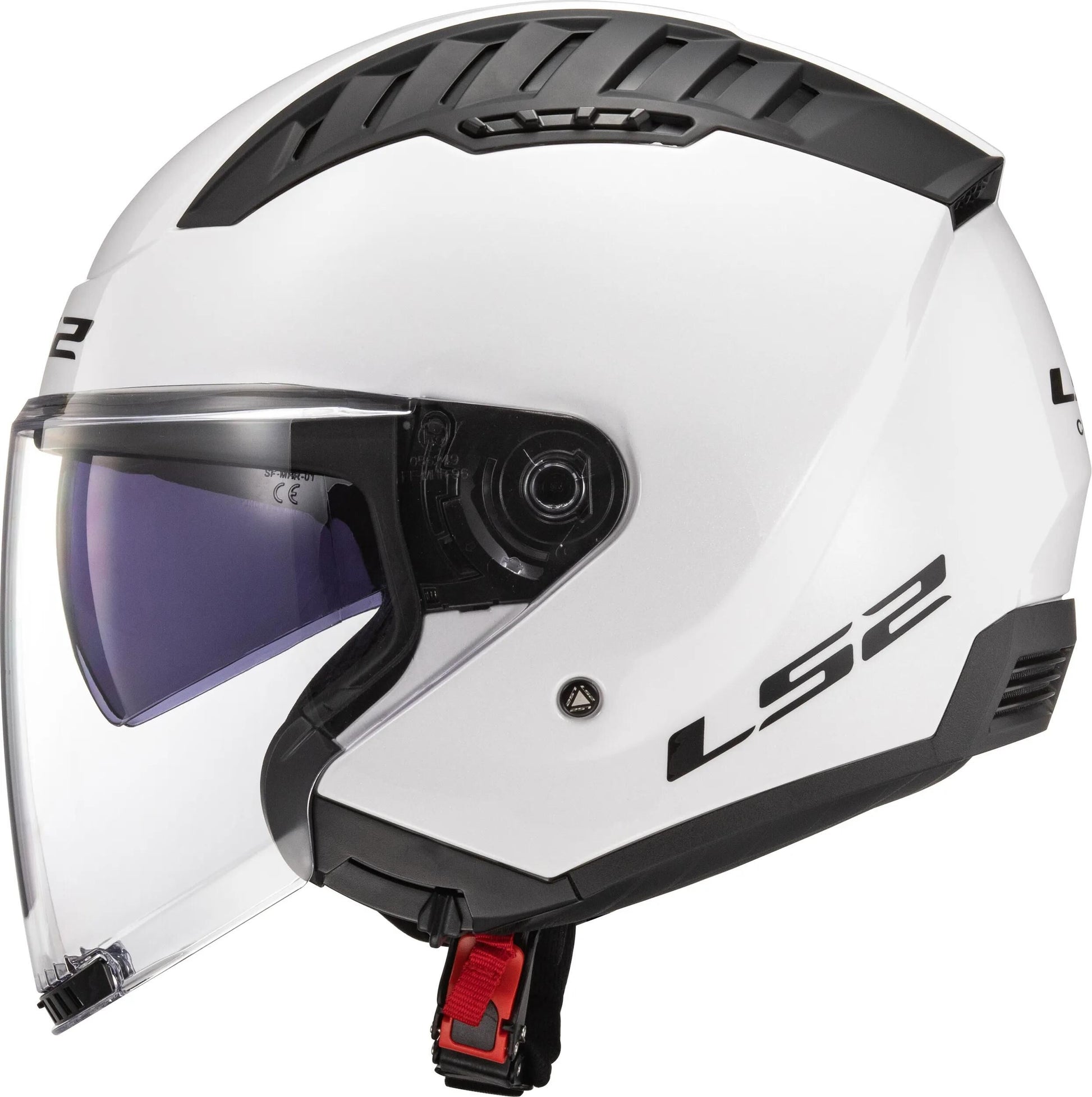 Ls2 of600 copter ii casque jet solide casque de600 copt. ii solide s blanc