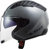 Ls2 of600 copter ii casque jet solide casque de600 copt. ii solid l gris nardo