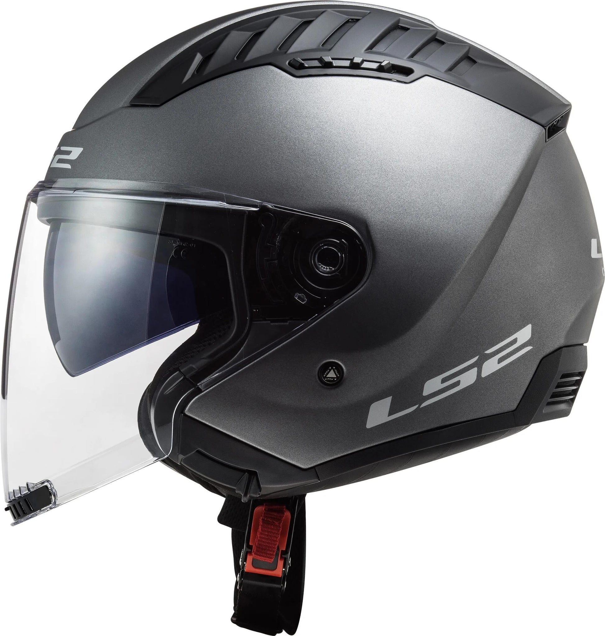Ls2 of600 copter ii casque jet solide casque de600 copt. ii titane solide