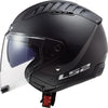 Ls2 of600 copter ii casque jet solide casque de600 copt. ii solid xs noir mat