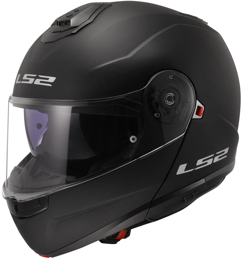 Ls2 casque pliant ff908 strobe ii solid casque ff908 strob.ii solid s noir mat