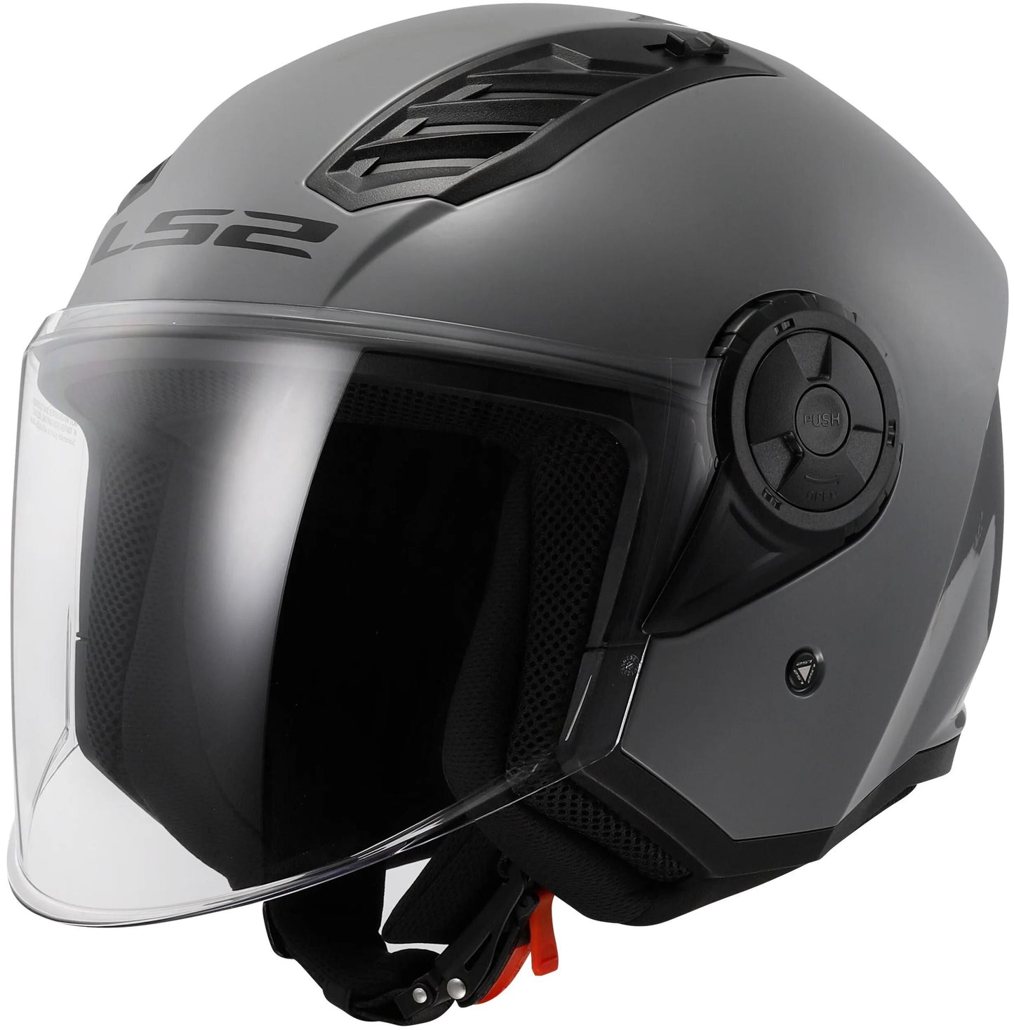 Ls2 of616 airflow ii solid casque jet casque of616 airfl.ii solid s nardo gris