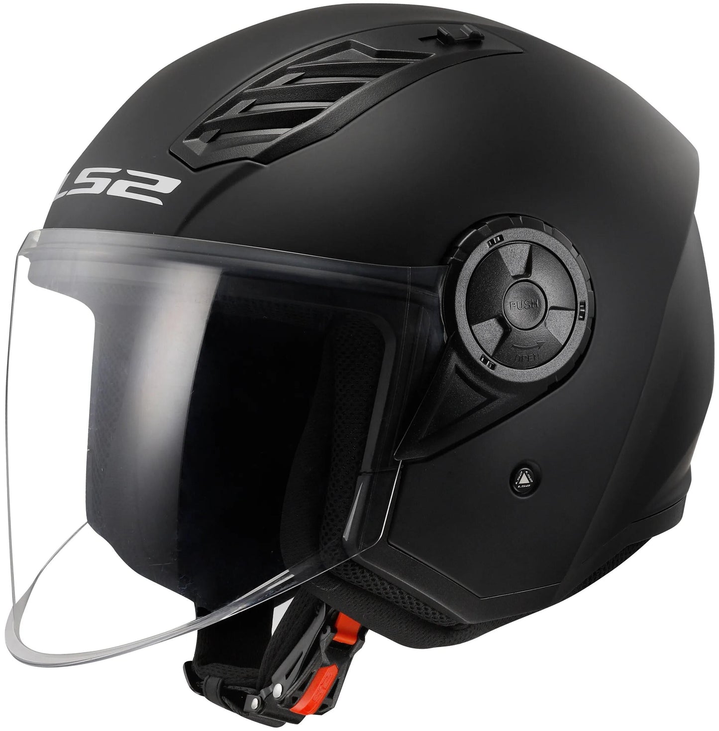 Ls2 of616 airflow ii solid casque jet casque of616 airfl.ii solid l noir mat
