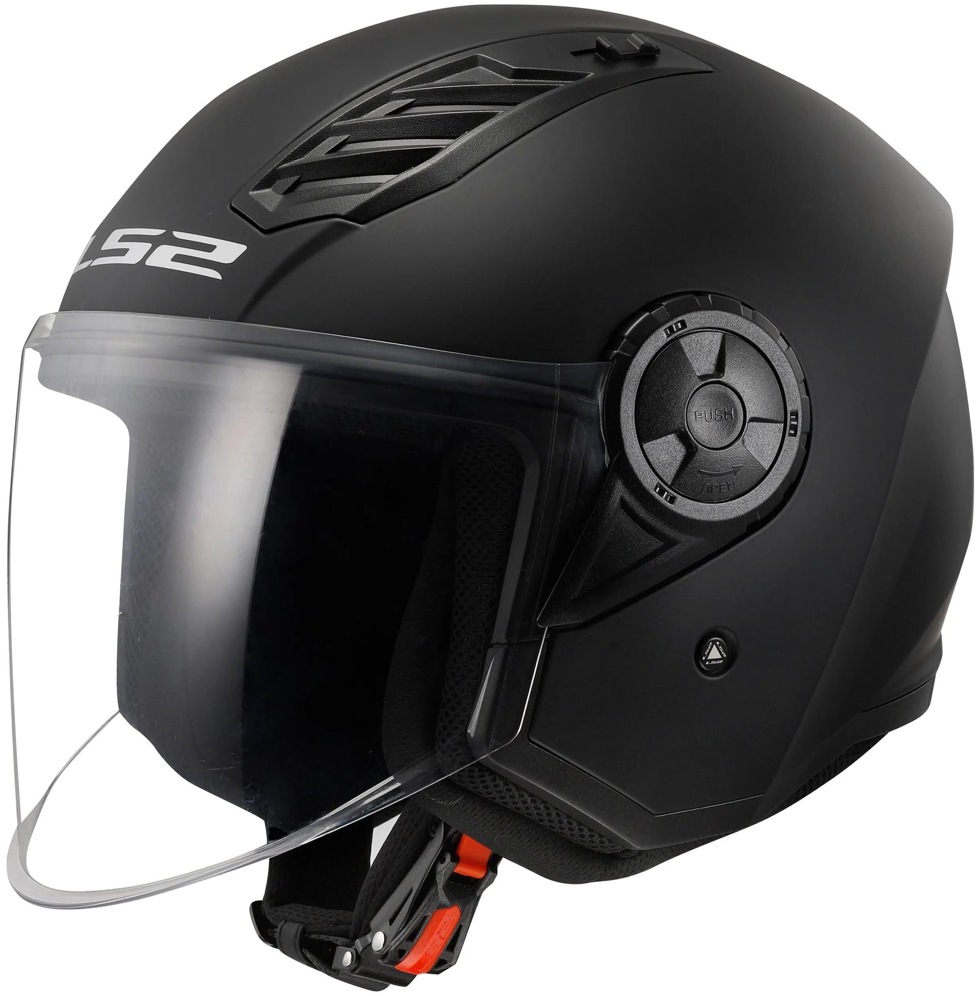 Ls2 of616 airflow ii solid casque jet casque of616 airfl.ii solid l noir mat
