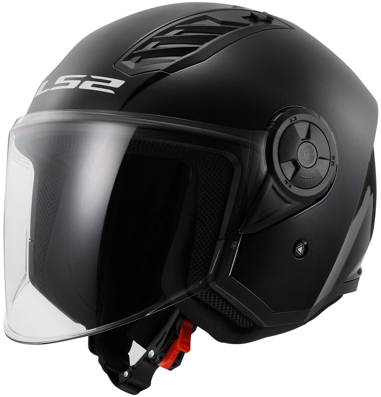 Ls2 of616 airflow ii solid casque jet casque of616 airfl.ii solid xs noir mat