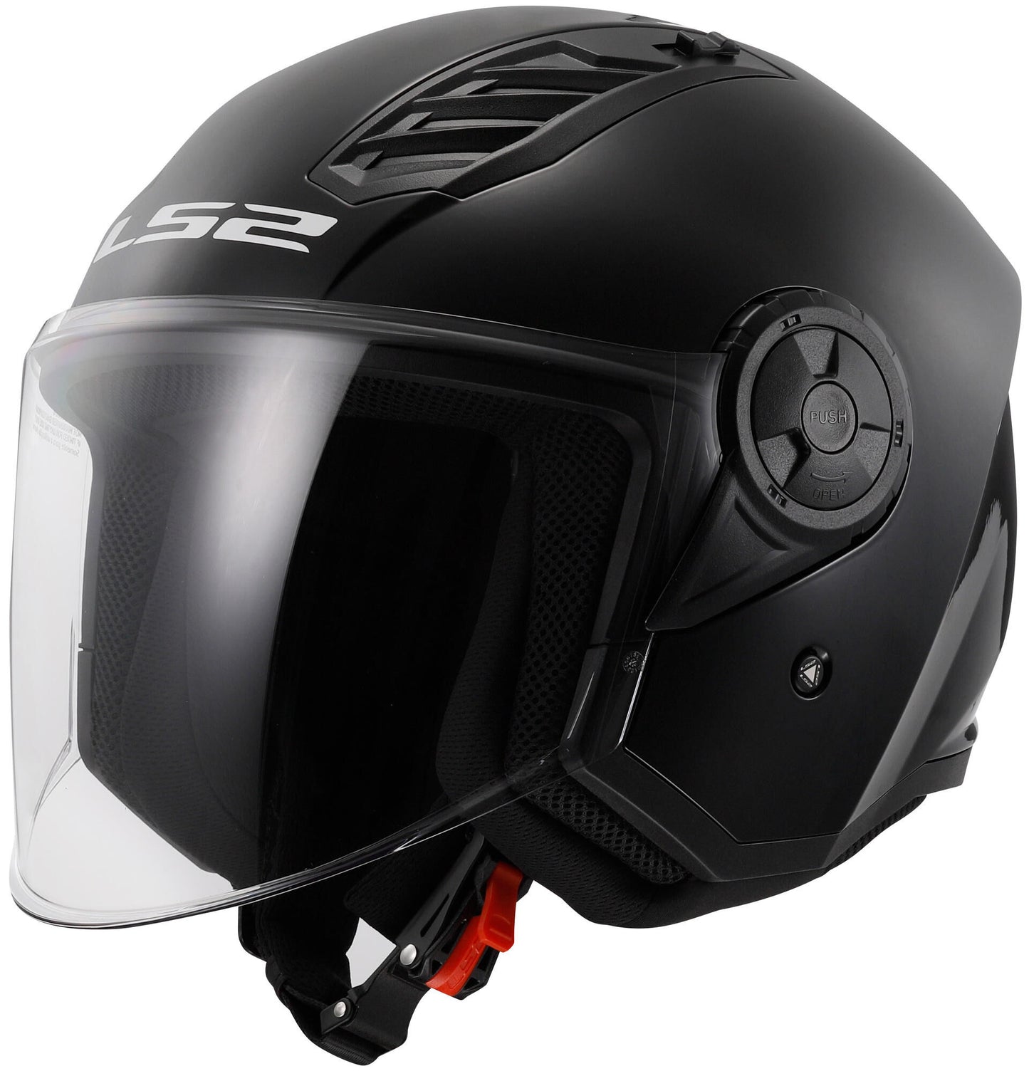 Ls2 of616 airflow ii solid casque jet casque of616 airfl.ii solid xs noir mat