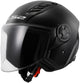 Ls2 of616 airflow ii solid casque jet casque of616 airfl.ii solid xs noir mat